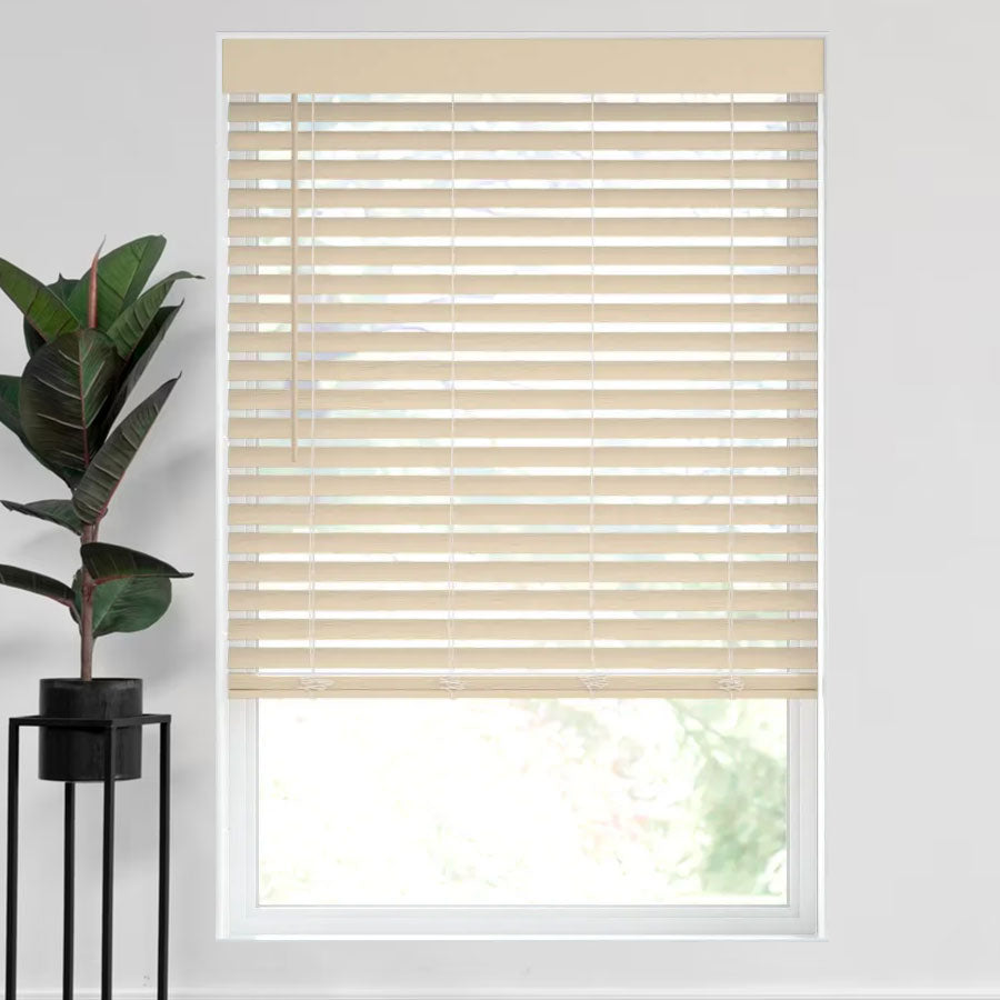 2" Magnificent Modern Faux Wood Blinds