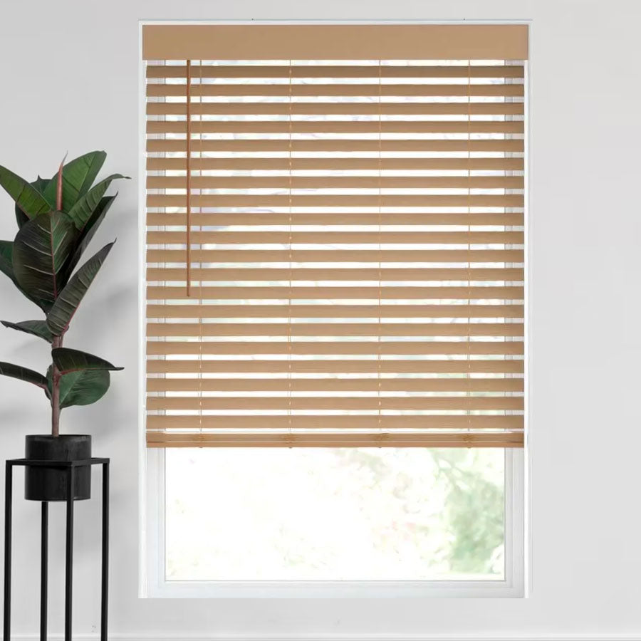 2" Magnificent Modern Faux Wood Blinds