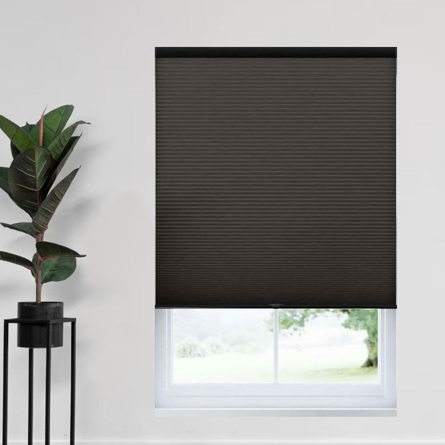 Sleek Blackout Cellular Shades