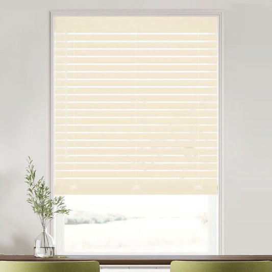 LEVOLOR 2" Custom Faux Wood Horizontal Blinds