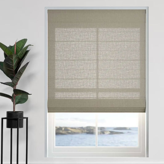 Coastal Roman Shades