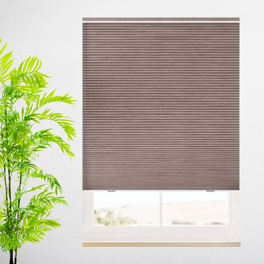 Contemporary Printed Cordless Room Darkening Cellular Shades