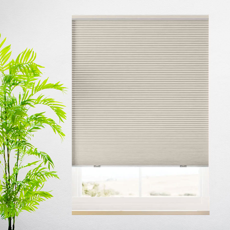 Contemporary Printed Cordless Room Darkening Cellular Shades