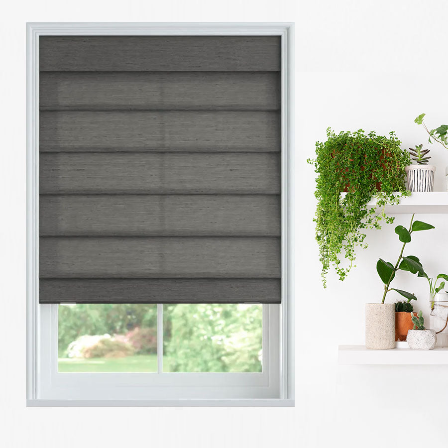 Subtle Radiance Roman Shades