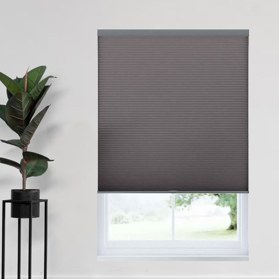 Sleek Blackout Cellular Shades