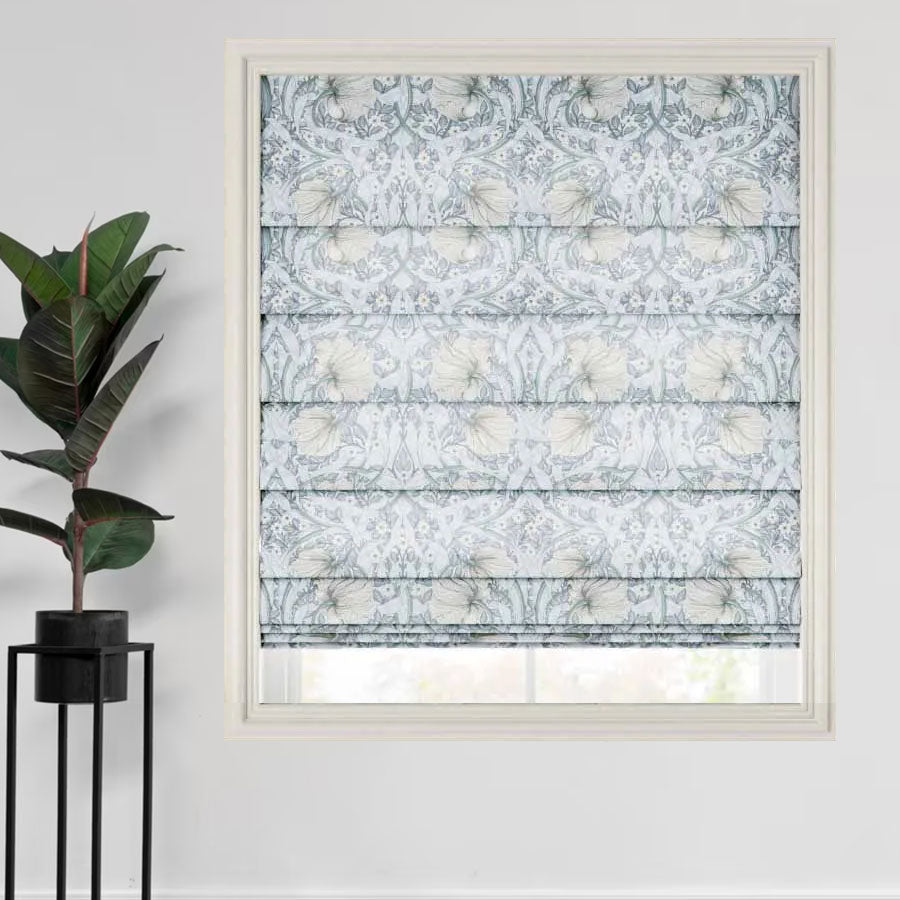 V&A Printed Roman Shades