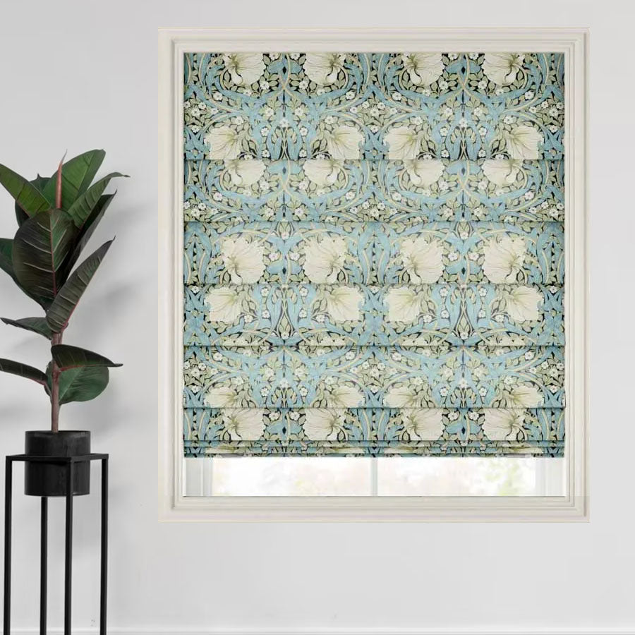 V&A Printed Roman Shades