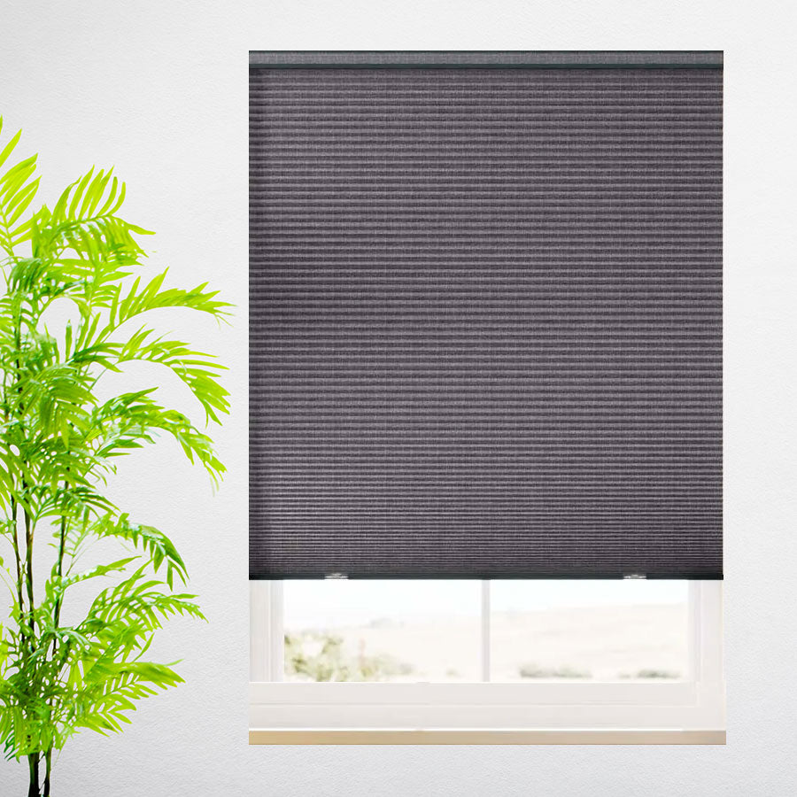 Contemporary Printed Cordless Room Darkening Cellular Shades