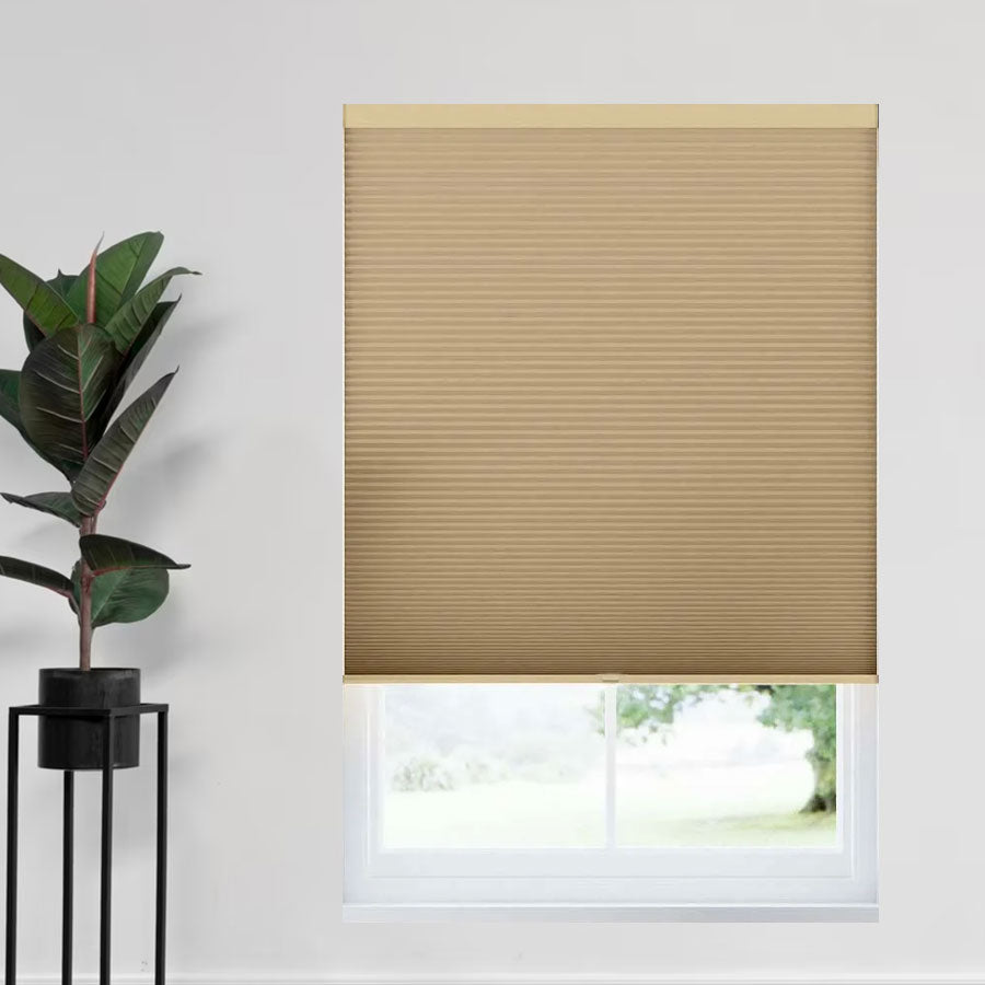 Sleek Blackout Cellular Shades