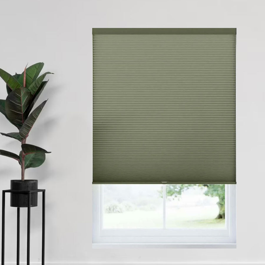 Sleek Blackout Cellular Shades