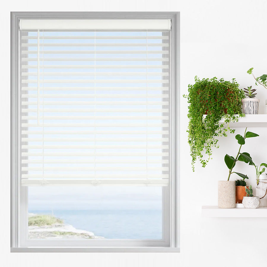 2" Classic Cordless Faux Wood Blinds