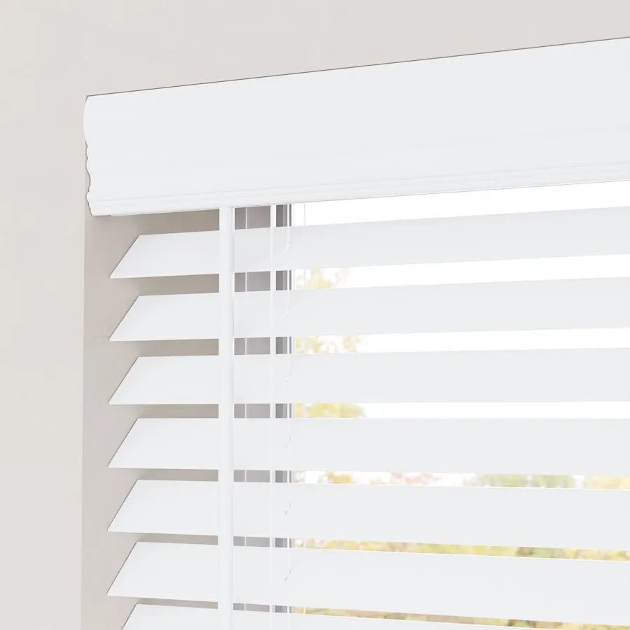 2" Sleek Cordless Faux Wood Blinds